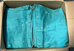 GREEN WORK PANTS