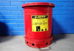 JUSTRITE 10 GAL OIL WASTE CAN   -  09300