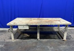 96” X 48” WORK BENCH