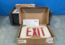 LITHONIA LIGHTING EXIT SIGNS   -  WLTE W 2 R