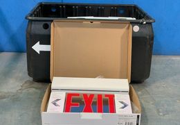 LITHONIS LIGHTING EXIT SIGNS   -  EDG W 2 RMR EL SD M6