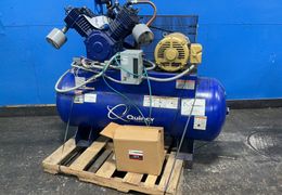 QUINCY 15 HP QT-15 HORIZONTAL COMPRESSOR  -  2153DS12HCA46