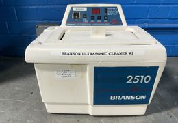 BRANSON 9.5”X5.5”X2.5” CHAMBER BRANSONIC ULTRASONIC CLEANER  -  2510R-DTH