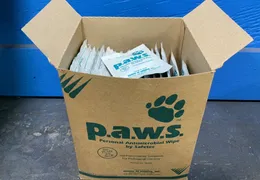 SAFETEC OF AMERICA, INC. P.A.W.S. PERSONAL ANTIMICROBIAL WIPES