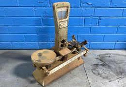 THE EXACT WEIGHT SCALE SCALE CO. 5 LBS OVER UNDER SCALE  -  100