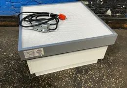 CLEAN ROOMS INTERNATIONAL 340 SCFM MICROSOUND FAN FILTER UNIT  -  SAM 22 MS