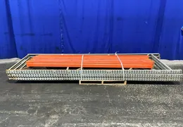 48”W X 144” H PALLET RACKING  -  TEARDROP