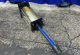 SMC 0.97 MPA PNEUMATIC CYLINDER  -  CS1FN250-500-DCM083AM
