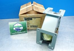 HOFFMAN 90 DEGREE ELBOW, 2 1/2" X 2 1/2" ID 5 3/4" X 5 3/4 F10-SERIES OUTSIDE OPENING WIREWAY ELBOW ENCLOSURE UNIT  -  F-22LE9C