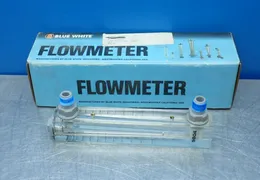 BLUE WHITE FLOWMETER  -  F-50375GN