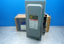 SQUARE D HEAVY-DUTY SAFETY SWITCH  -  H361