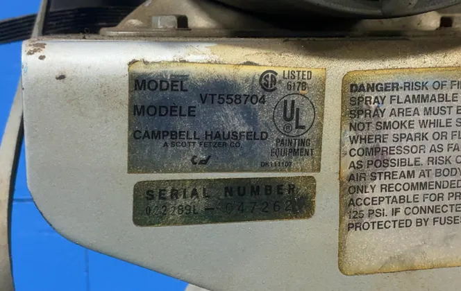 Campbell Hausfeld 5 Hp Air Compressor - Vt558704 | HGR*24