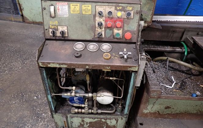 W.f. Wells 48"x28" Horizontal Bandsaw - 8-25-2