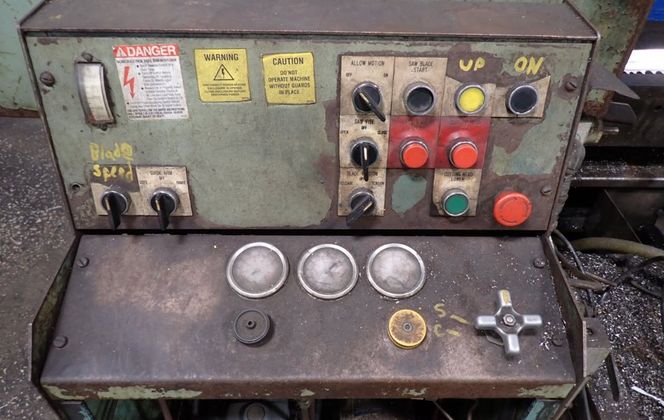 W.f. Wells 48"x28" Horizontal Bandsaw - 8-25-2