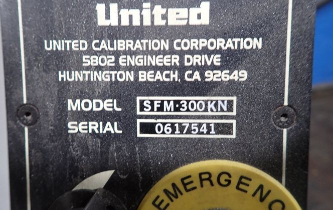 United 20"x15" Chamber Sfm-300kn Tensile Tester - Sfm-300kn