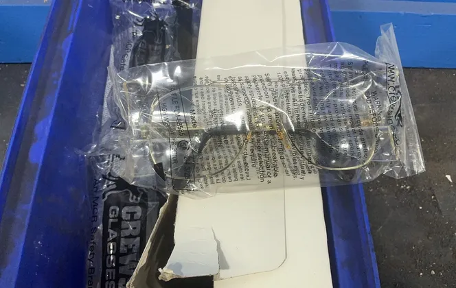 Crews Glasses Safety Eyewear