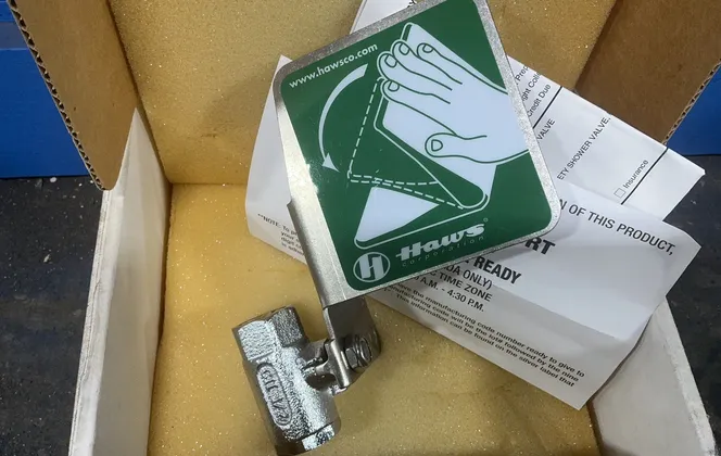 Haws Corporation Eyewash Station Valve