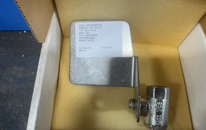 Haws Corporation Eyewash Station Valve