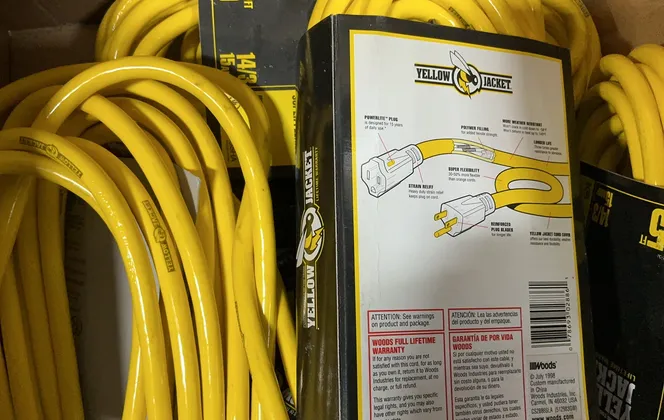 Yellow Jacket 25’ Extension Cord