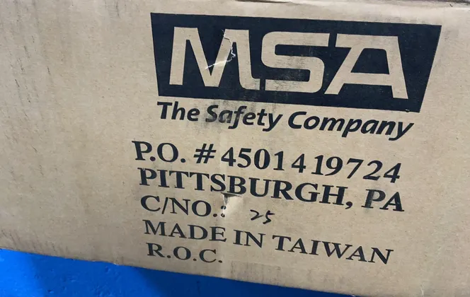 Msa Metal Foldable Face Shield