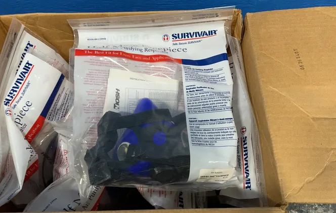 Survivair Half Mask Facepiece
