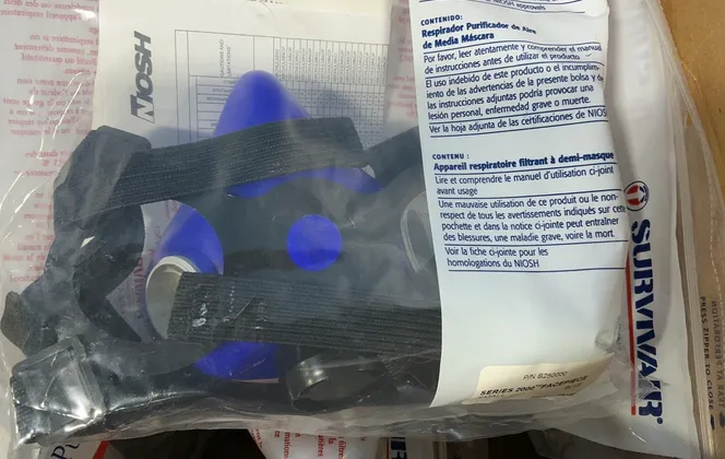 Survivair Half Mask Facepiece