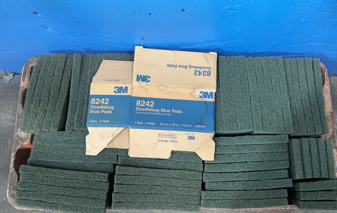 3m Doodlebug Blue Pads