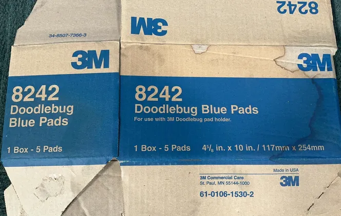 3m Doodlebug Blue Pads