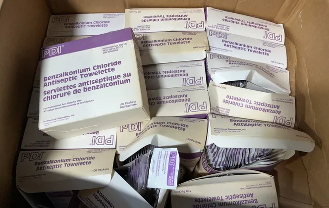 Pdi Benzalkonium Chloride Antiseptic Towelettes - D35100