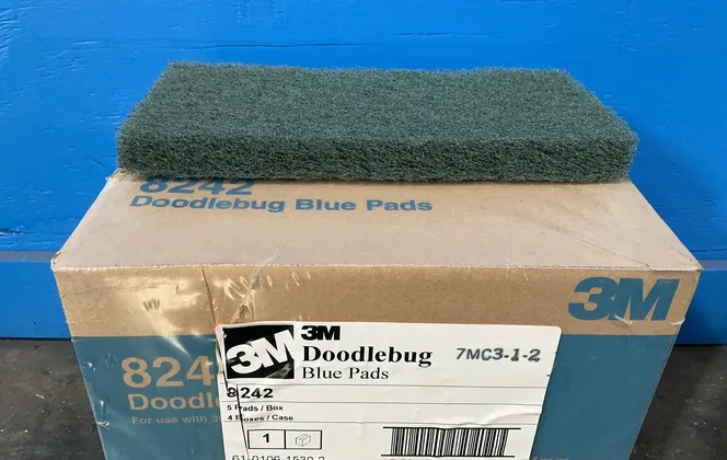 3m Doodlebug Blue Pads