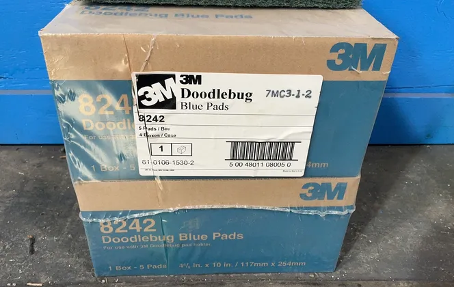 3m Doodlebug Blue Pads