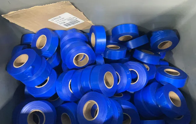 Blue Flagging Tape