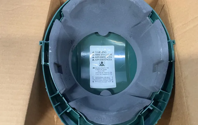 3m Green Hard Hat Shell
