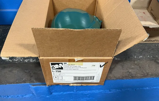 3m Green Hard Hat Shell