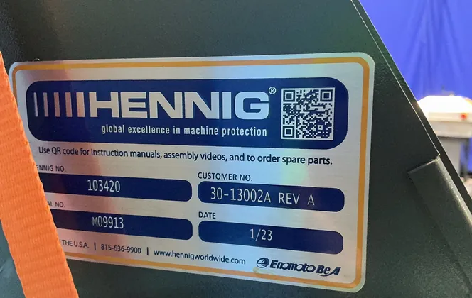 Henning 12” Chip Conveyor