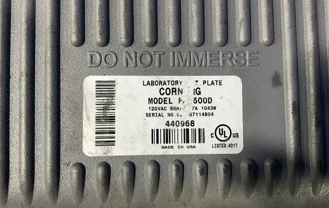 Corning Labpratory Hot Plate - Pc-600d