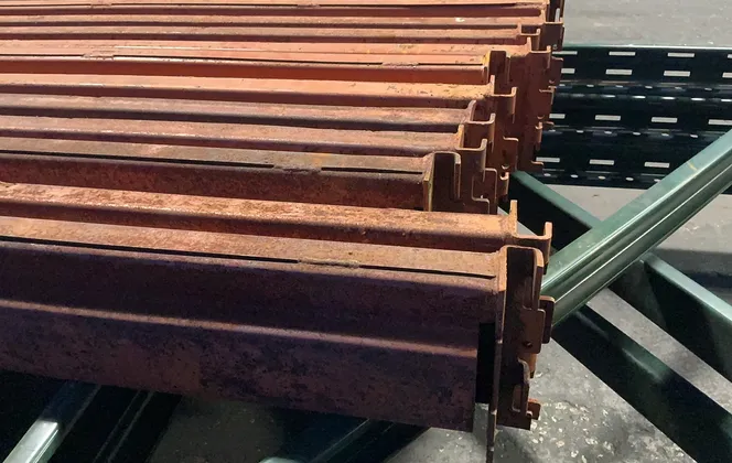 42” W X 168” H Pallet Racking