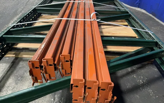 60” W X 144” H Pallet Racking
