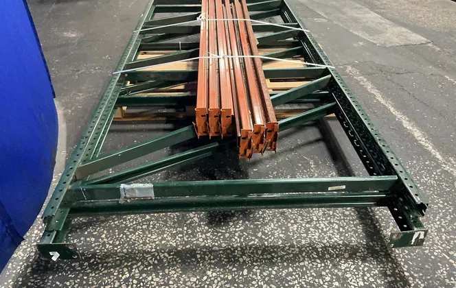60” W X 144” H Pallet Racking