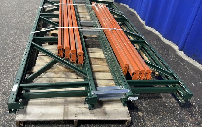 72” W X 144” H Pallet Racking