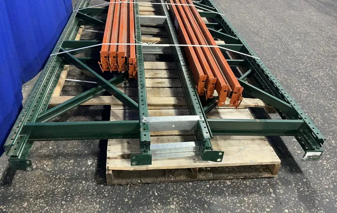 72” W X 144” H Pallet Racking