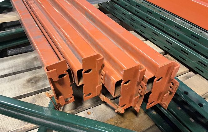 72” W X 144” H Pallet Racking