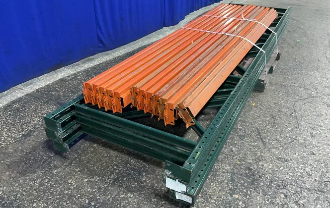 42” W X 168” H Pallet Racking