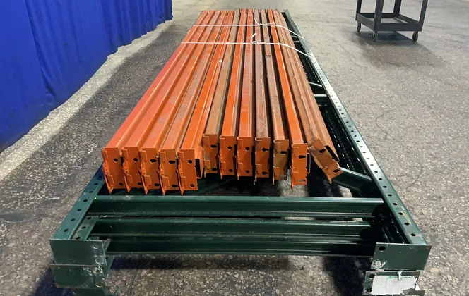 42” W X 168” H Pallet Racking