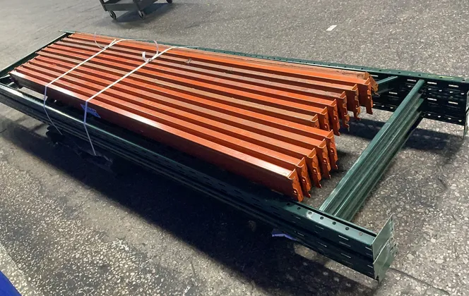42” W X 168” H Pallet Racking