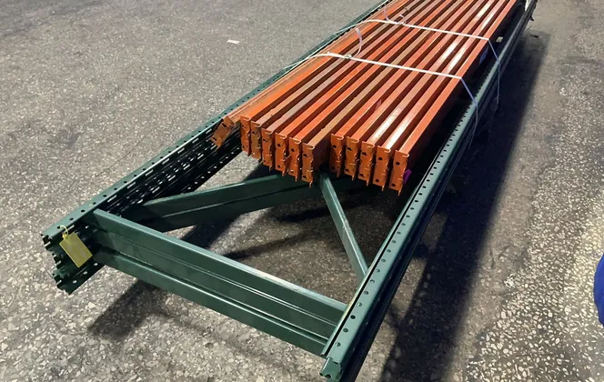 42” W X 168” H Pallet Racking