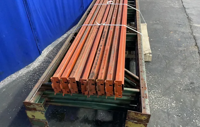 36” W X 130” H Pallet Racking