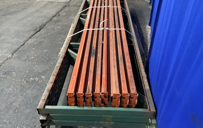 36” W X 130” H Pallet Racking