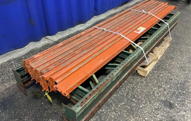 36” W X 120” H Pallet Racking
