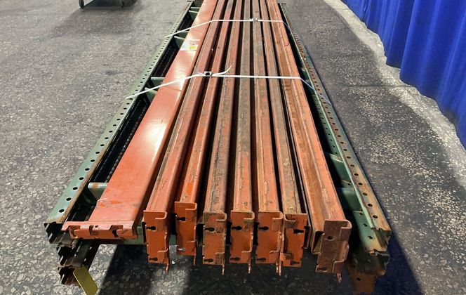 36” W X 120” H Pallet Racking